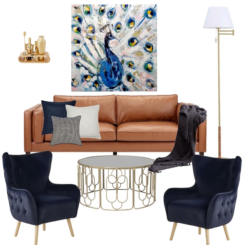Sitting Room 2 Interior Design Mood Board by ChloeB