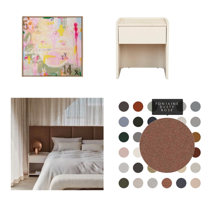 Megan Bedroom- Best Garden of Eden (Rose) Interior Design Mood Board by The Editorial Stylist