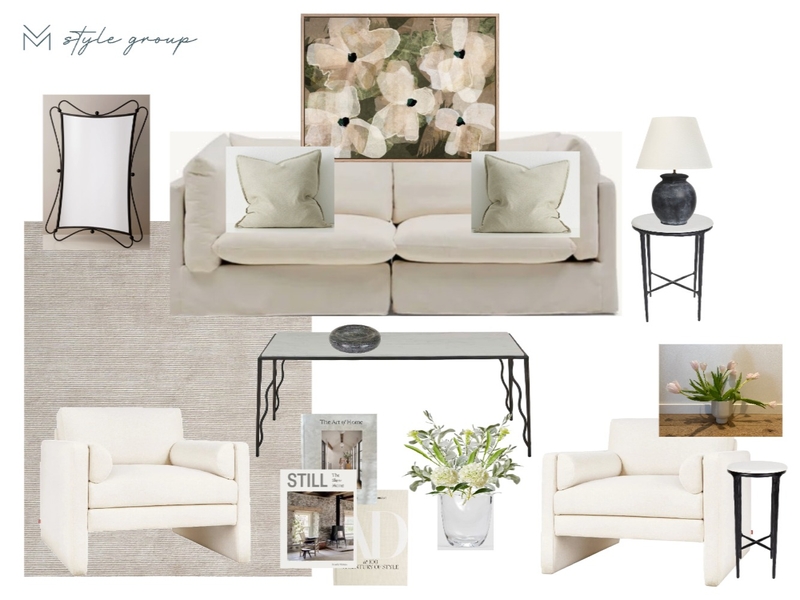 Formal Lounge - Option 1 Mood Board by The VM Style Group on Style Sourcebook