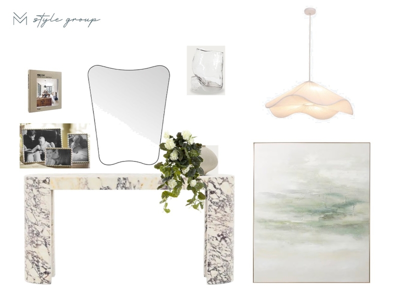 Entry- Option 1 Mood Board by The VM Style Group on Style Sourcebook