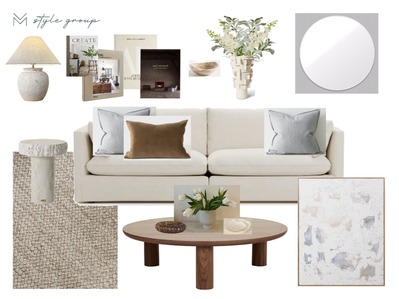 Family Lounge - Option 1 Mood Board by The VM Style Group on Style Sourcebook