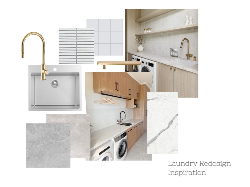 Laundry Redesign Inspiration Interior Design Mood Board by dorothyalafi