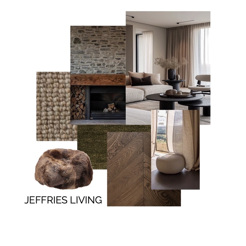 JEFFREIS LIVING Interior Design Mood Board by Dimension Building
