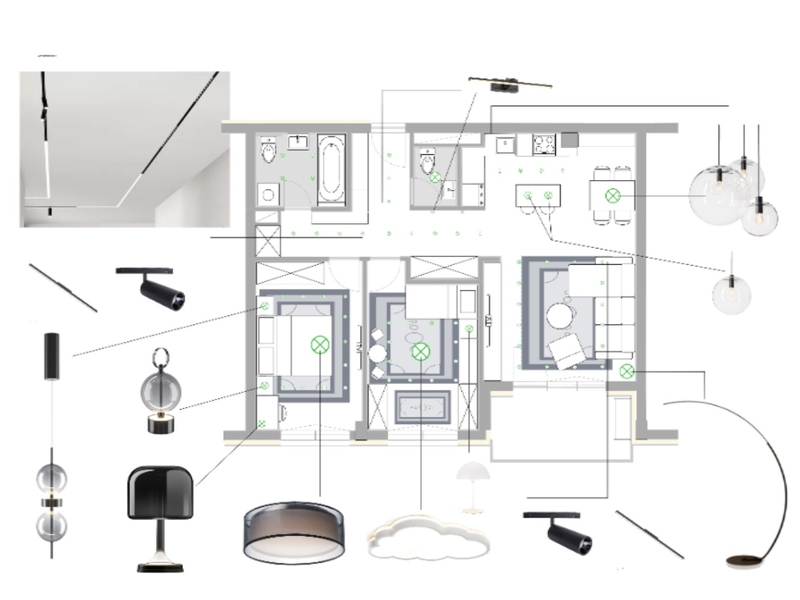 Rasveta KONACNO Mood Board by ValentinaVanja on Style Sourcebook