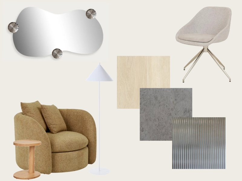 Study Interior Design Mood Board by Bianco Studio