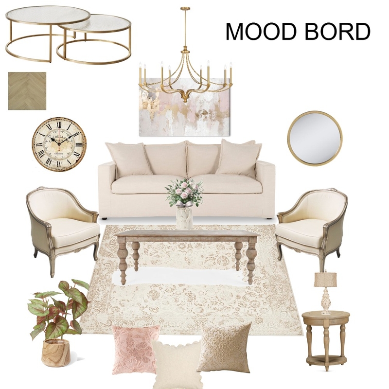 1 Interior Design Mood Board by elhamkavianour