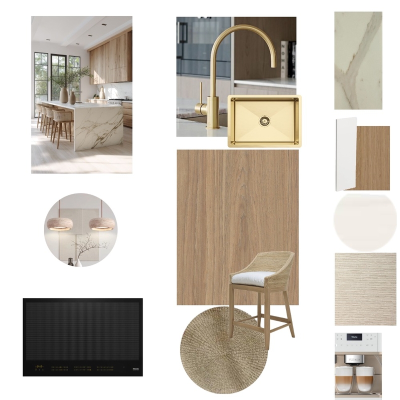 Kitchen Sample Board Mood Board by paulette.joshi on Style Sourcebook