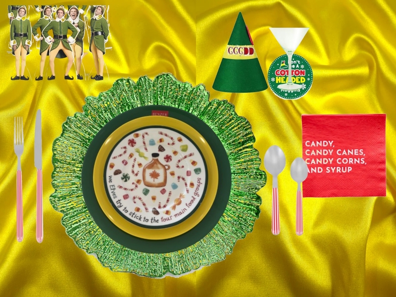 Elf Table Setting Interior Design Mood Board by dl2407