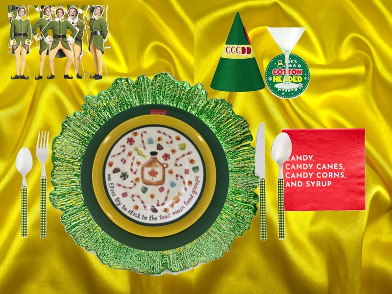 Elf Table Setting Interior Design Mood Board by dl2407
