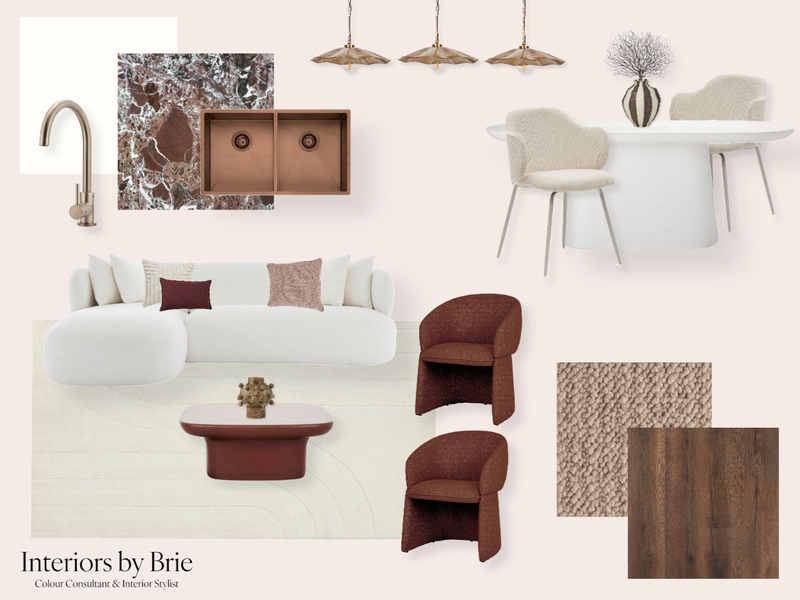 Burgundy Interior Design Mood Board by Interiors by Brie Burgundy Interior Design Mood Board by Interiors by Brie