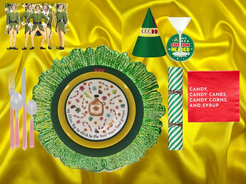 Elf Table Setting Interior Design Mood Board by dl2407