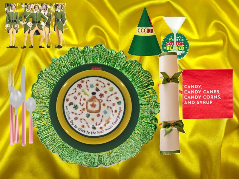 Elf Table Setting Interior Design Mood Board by dl2407