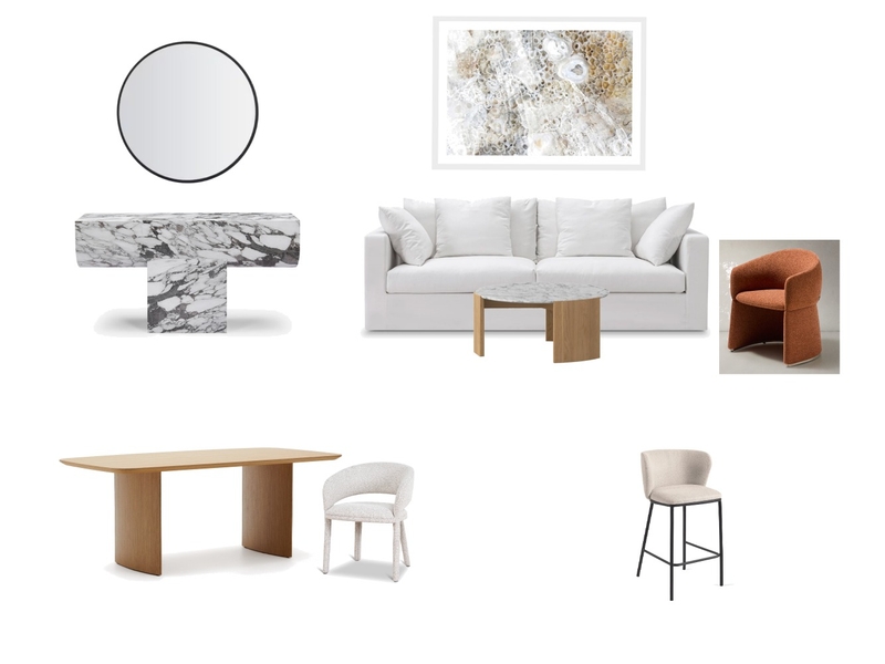 AMAYA - Sales Suite Living B Interior Design Mood Board by Bronwynblue