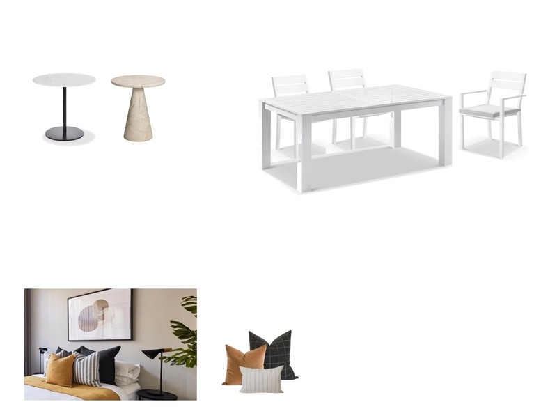 AMAYA - Sales Suite Bedrooms and outdoors Interior Design Mood Board by Bronwynblue
