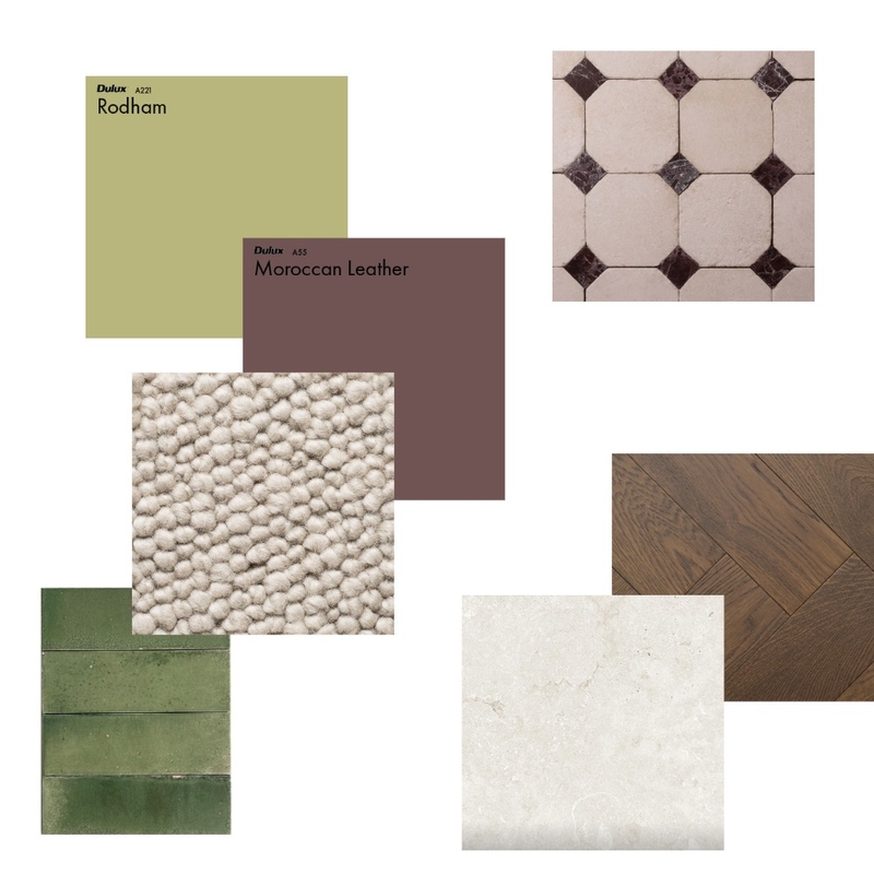 Red & Green - Complimentary Colour Palette Mood Board by Emma White on Style Sourcebook