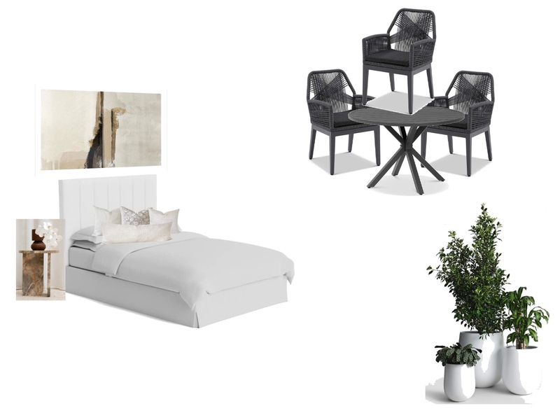 AMAYA - Sales Suite Bedrooms and outdoors C Interior Design Mood Board by Bronwynblue