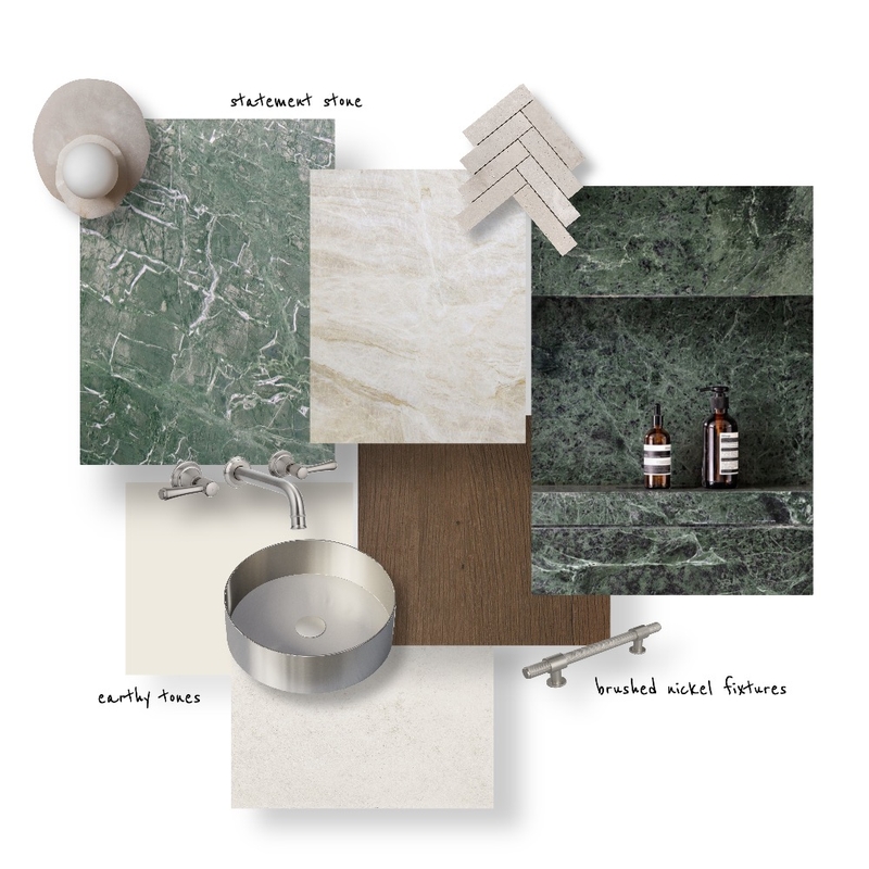 green bathroom 2 Interior Design Mood Board by tahliadiberardino