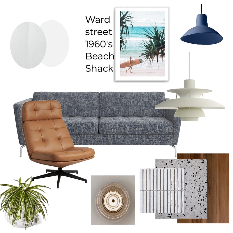 Ward Street 1960's Beach Shack Mood Board by JillMorgan on Style Sourcebook