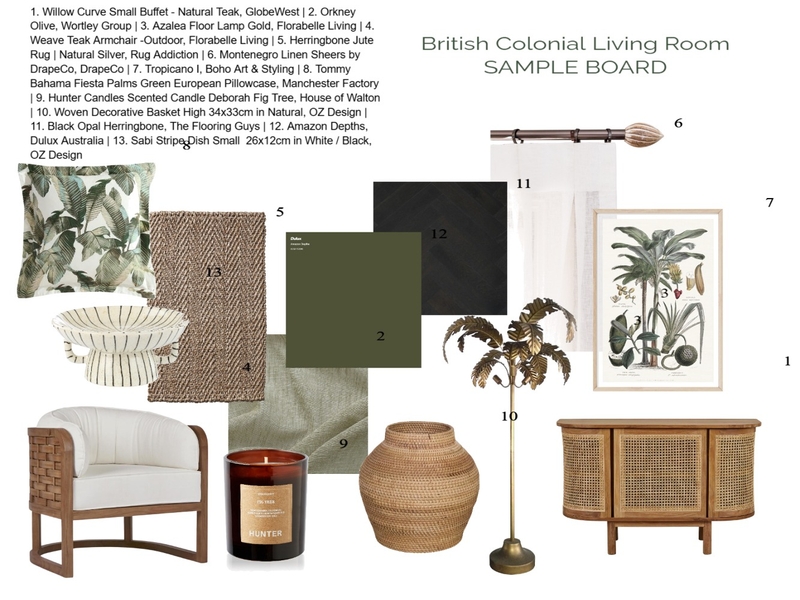 British Colonial Interior Design Mood Board by kmtaylor80 British Colonial Interior Design Mood Board by kmtaylor80