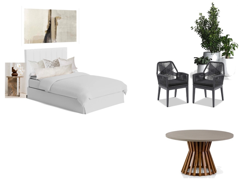 AMAYA - Sales Suite Bedrooms and outdoors E Interior Design Mood Board by Bronwynblue