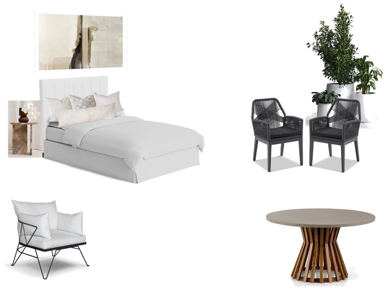 AMAYA - Sales Suite Bedrooms and outdoors E Interior Design Mood Board by Bronwynblue