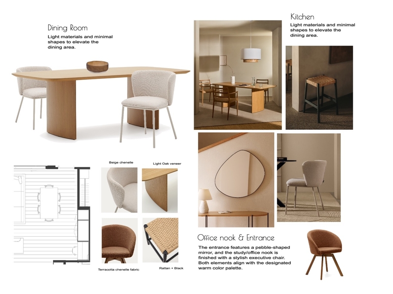 Dining Room + Kitchen Mood Board by Studio Thicia Luiza on Style Sourcebook