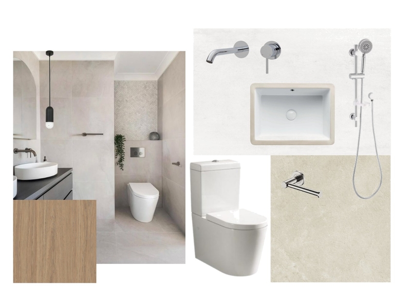 Ensuite Interior Design Mood Board by Chotdy