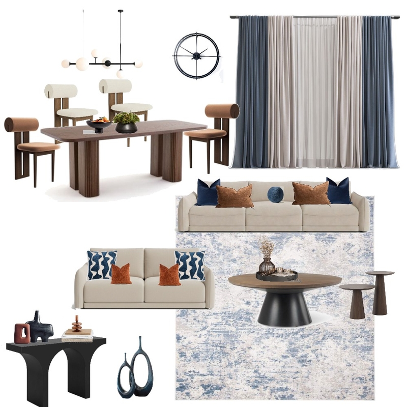 TV Space Mood Board by aisan shiri on Style Sourcebook