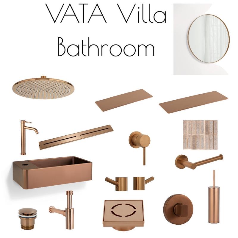 VATA Villa Bathroom Mood Board by HelenRegan on Style Sourcebook