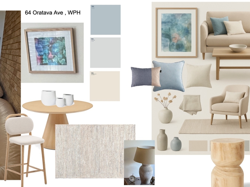 64 Oratava Ave Interior Design Mood Board by lisa@thestylingcrew.com.au