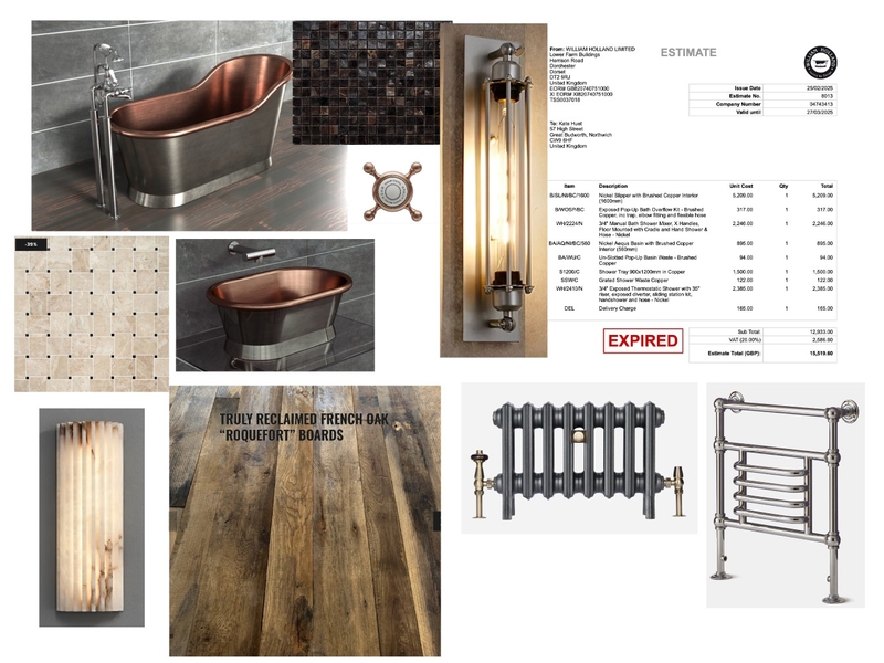 Loft 1 Interior Design Mood Board by Kitty2025