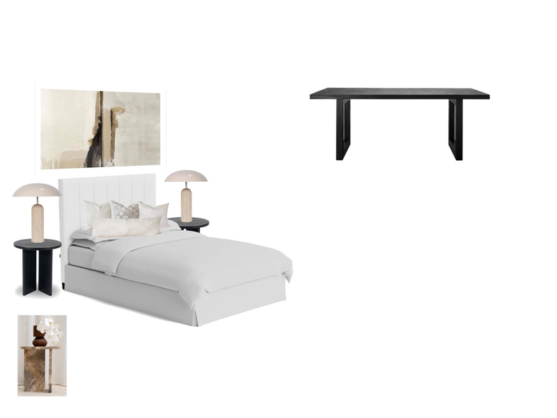 Phil O'OBrien Eastbourne Bedroom and Dining Interior Design Mood Board by Bronwynblue