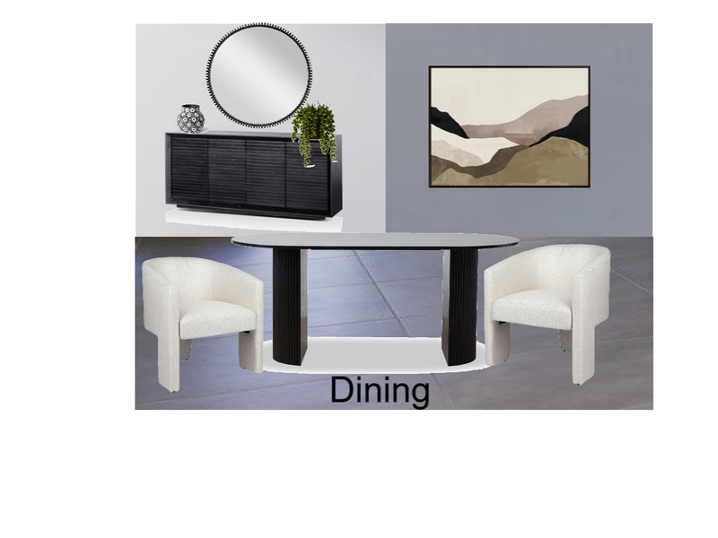Cooper Dining Interior Design Mood Board by evasaunders