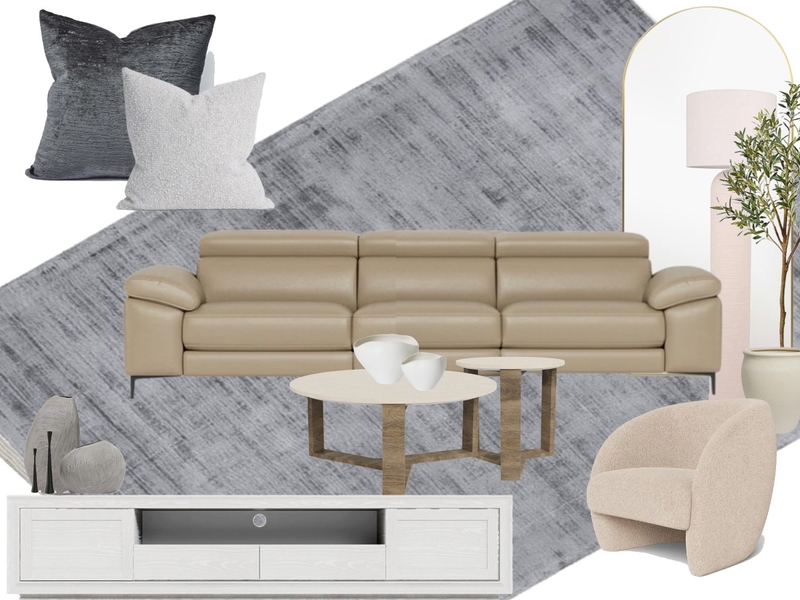 119 white street, wavell heights - main lounge room Interior Design Mood Board by tlaws