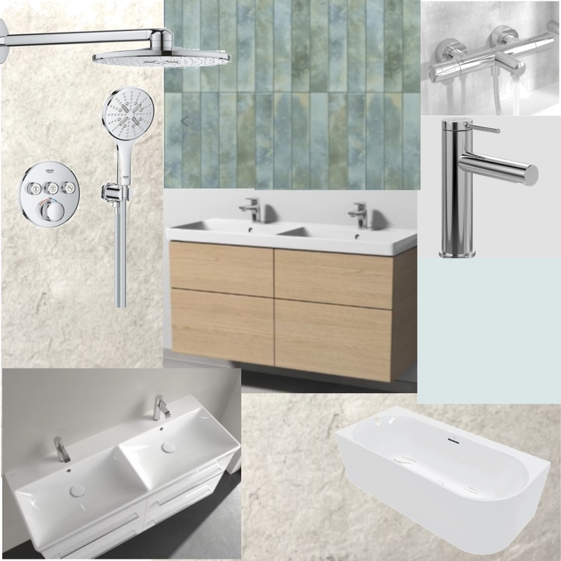 Bath1 Interior Design Mood Board by SarahMei
