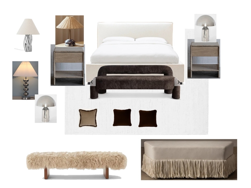 bedroom Interior Design Mood Board by alexandram87