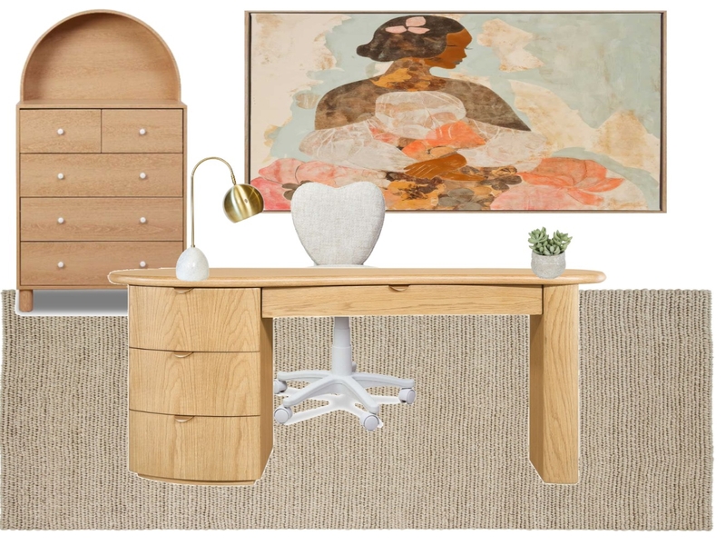 study Interior Design Mood Board by melissa lupton