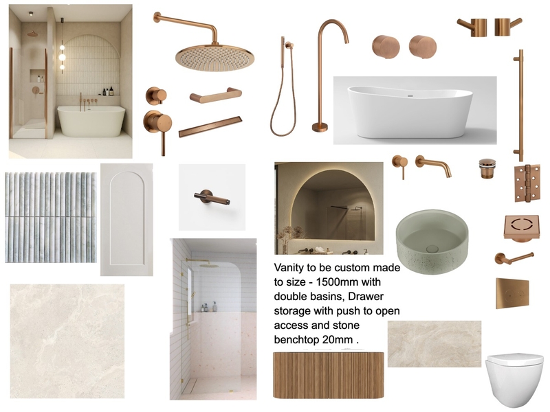 Main Bathroom Mood Board by Savannah Interior Design on Style Sourcebook