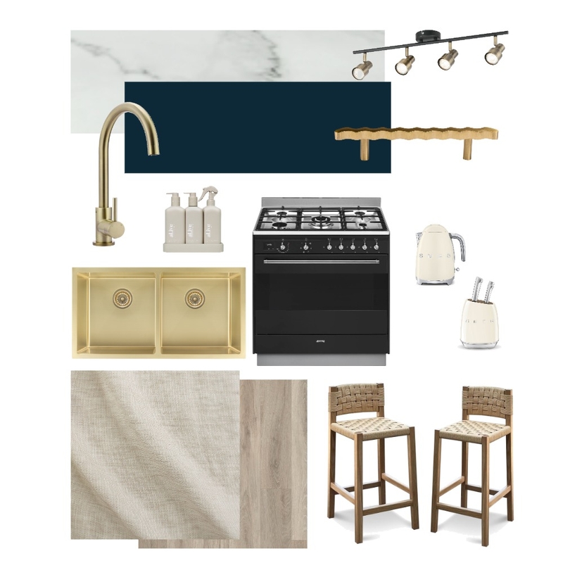 Kitchen Sample Board Mood Board by Design by Uliana on Style Sourcebook