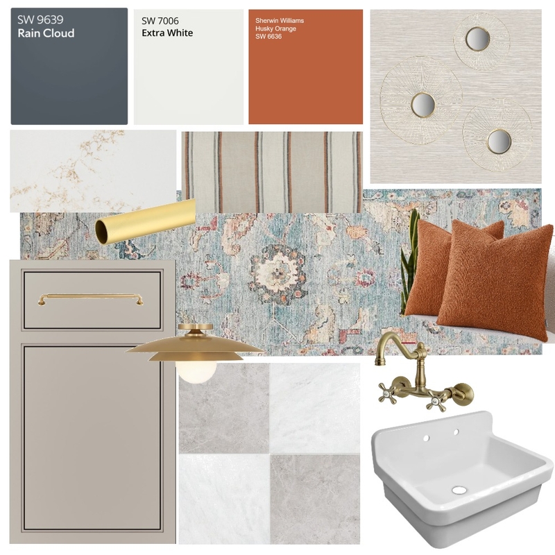 Module 9 laundry Interior Design Mood Board by April1985