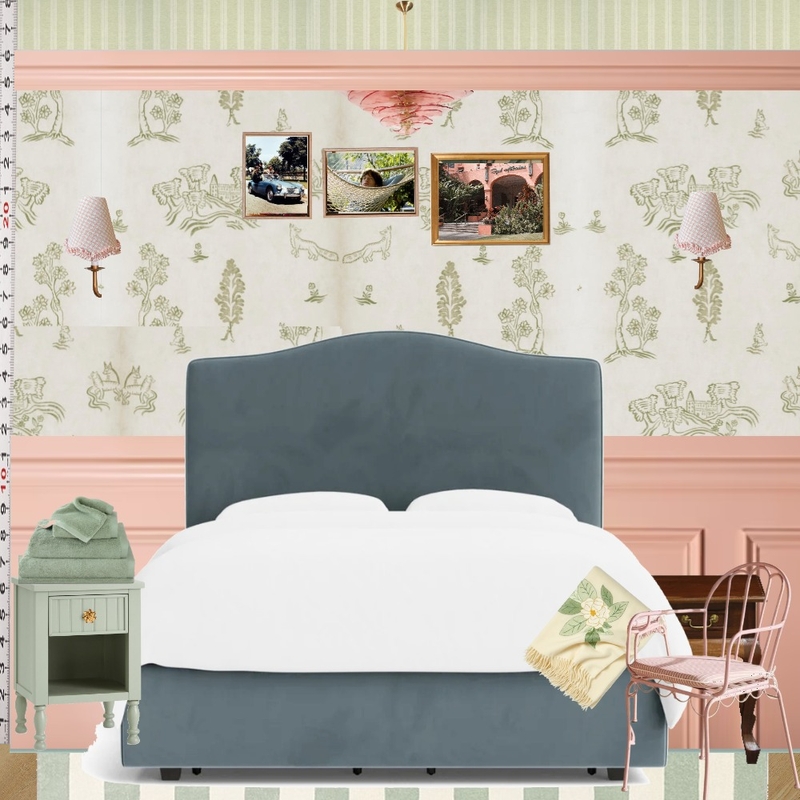 Guest Room Interior Design Mood Board by dl2407