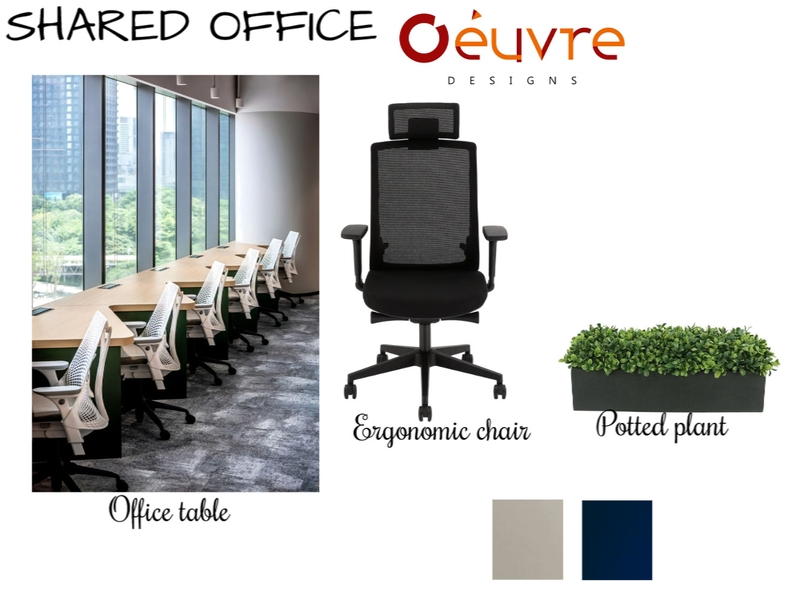 shared office Interior Design Mood Board by kehindeh052@gmail.com