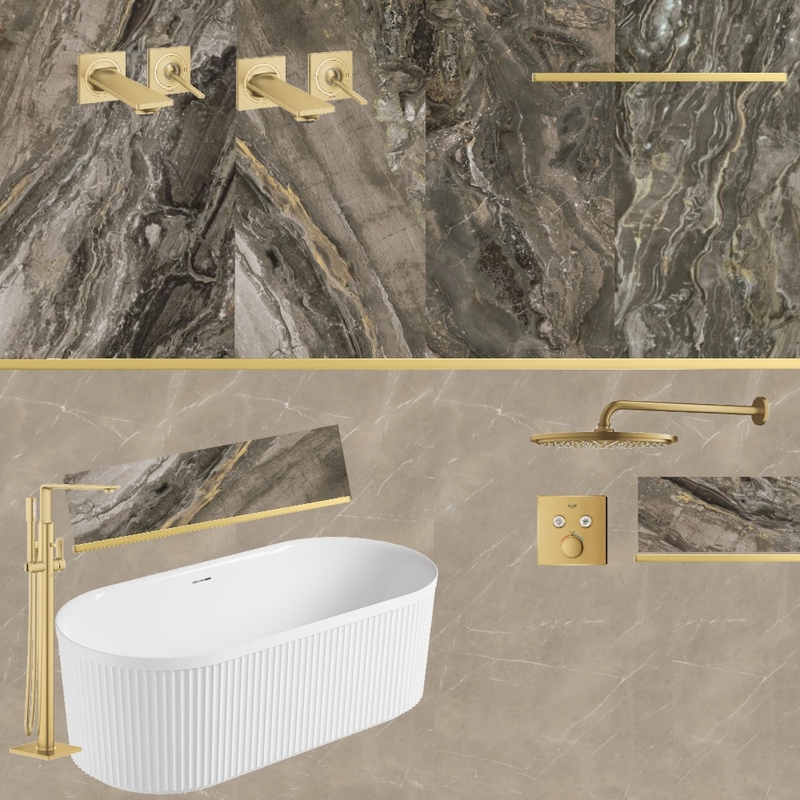 Ensuite - rust Interior Design Mood Board by SweetTooth1922