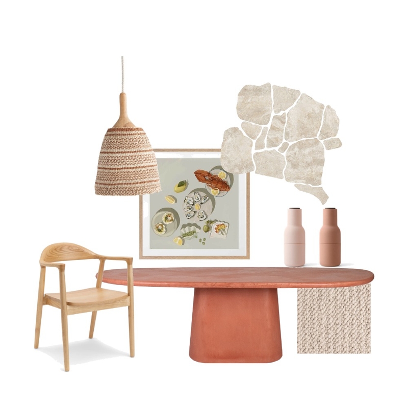beachy dining Mood Board by zennadani on Style Sourcebook
