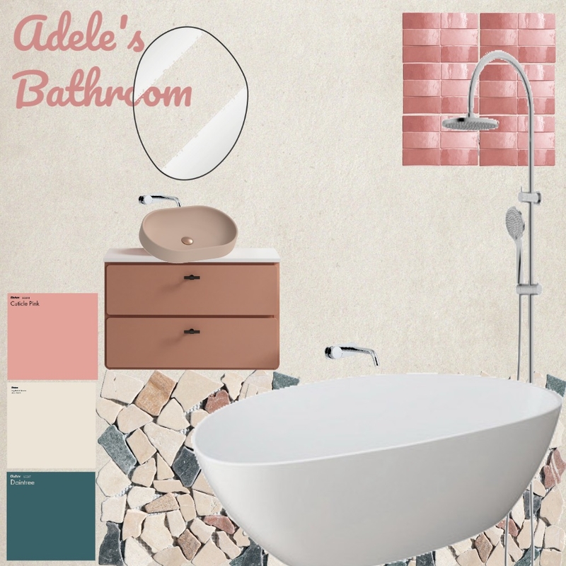 Adele's Bathroom Playbox Interior Design Mood Board by sarah.murthy Adele's Bathroom Playbox Interior Design Mood Board by sarah.murthy