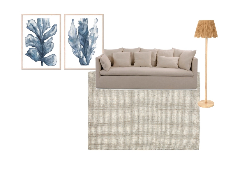 Lounge Room Interior Design Mood Board by Los Luna Interiors