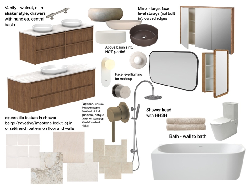 Bathroom renovation Mood Board by lucybruce on Style Sourcebook