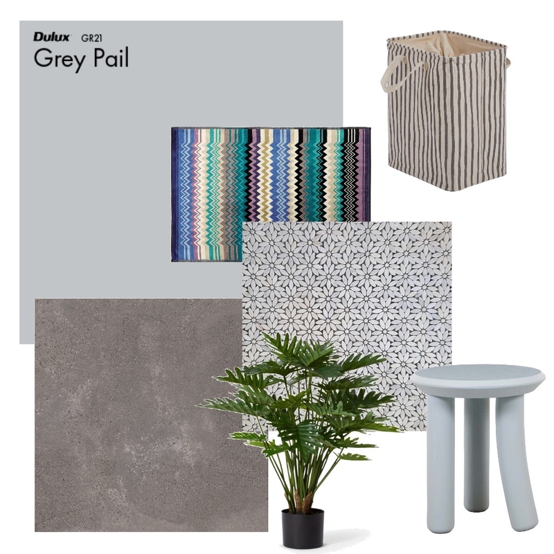 guest bathroom Interior Design Mood Board by juanvt123