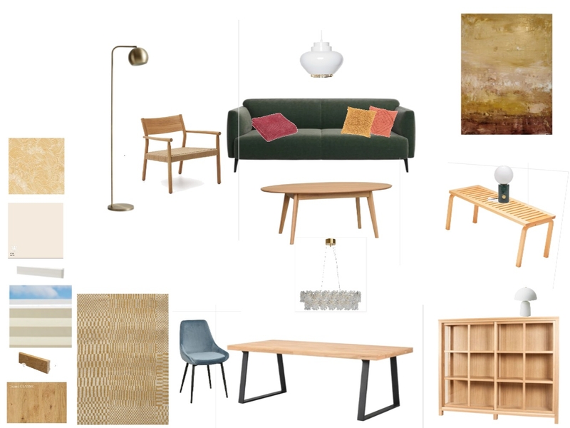 Assignment 10 Living-dining room Mood Board by Annamari's on Style Sourcebook