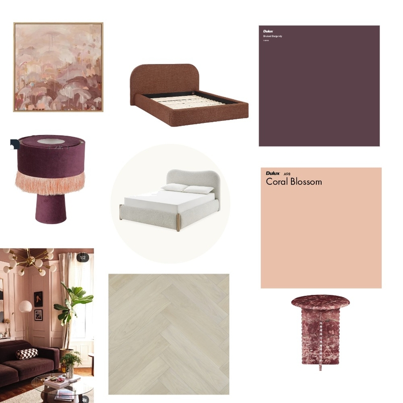 Bedroom Interior Design Mood Board by Chaunie